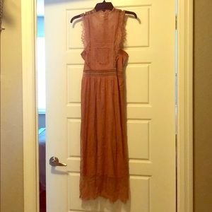 Express Blush Lace Dress